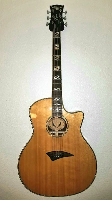 RARE Dean Signature Scott Weiland Exotica 2011 Natural Acoustic-Electric Guitar (All-Solid Wood) image 1