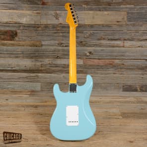 Fender Special Edition '60s Stratocaster Daphne Blue w/Matching Headstock USED (s055) image 5