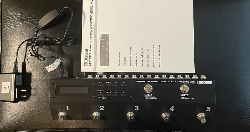 Boss ES-5 Effects Switching System