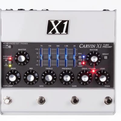 X1 All Tube Preamp Pedal with 12Ax7 Tubes for sale