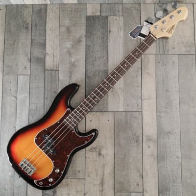 Revelation RPB 65 Electric Bass Guitar, Sunburst for sale