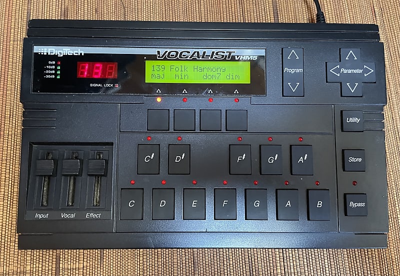 デジテック DigiTech VOCALIST VHM5 DigiTech Vocalist VHM5 Black | Reverb