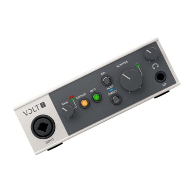 Universal Audio VOLT-1 USB Audio Interface with Curated Suite of Audio Software and Vintage Mic Preamp Mode for Singers, Guitarists, and Content Creators image 3