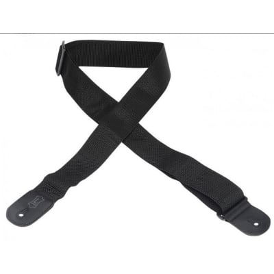 Levys M8Poly Polyester Strap, Black for sale