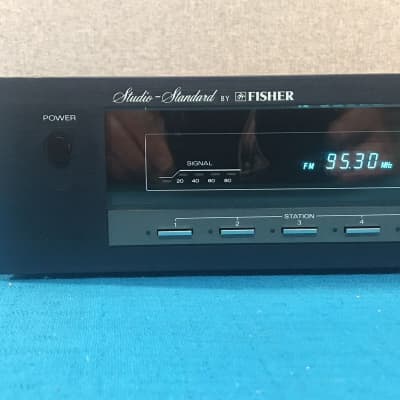 Vintage Fisher FM-660 AM/FM Synthesized Stereo Tuner Tested & Working - Japan image 4