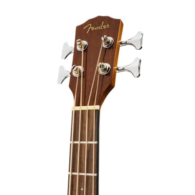 Fender CB-60SCE Acoustic Bass Guitar w/Cutaway & Electronics, Laurel FB, Natural image 5