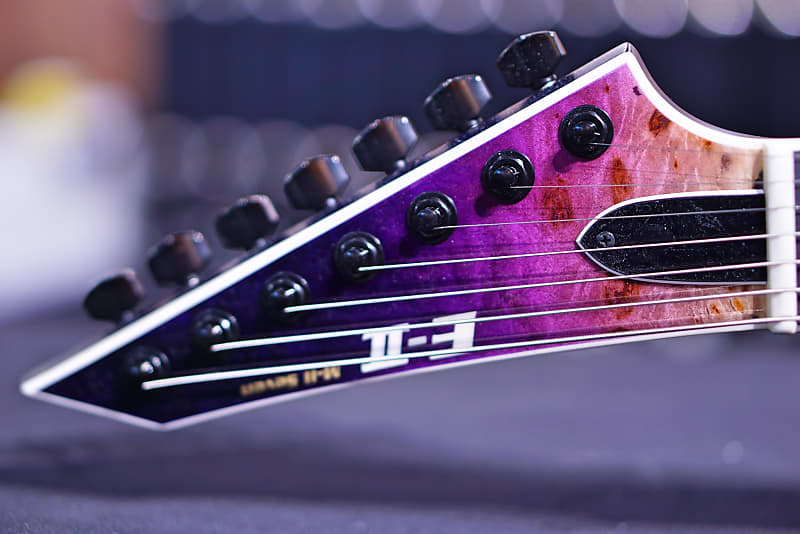 Esp E Ii M Ii 7 Nt Purple Natural Fade | Reverb