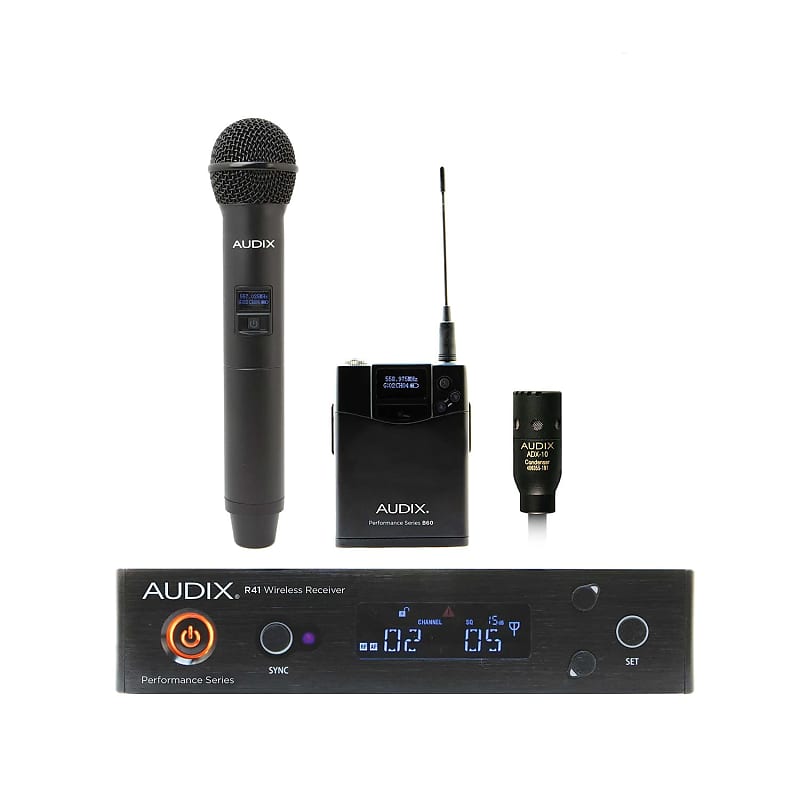 Audix AP41 OM2 Wireless Handheld Microphone System A Band Reverb