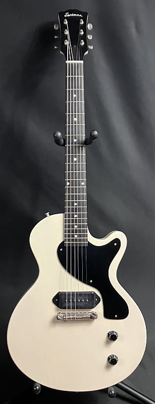 Eastman Limited Edition SB55/TV Singlecut Junior Electric Guitar Pomona Blonde w/ Case (295) image 1