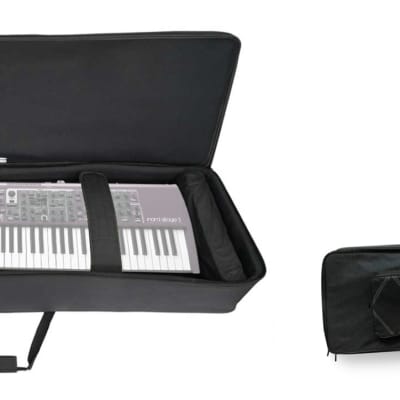 Rockville 88 Key Padded Durable Keyboard Gig Bag Case For Korg Kronos LS 88