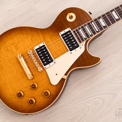 1996 Gibson Jimmy Page Les Paul Standard Light Honey Burst, Near-Mint w/ Case & Tags, Yamano