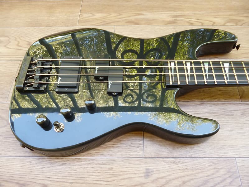 Grover Jackson Soloist Bass Custom MIJ 1994 Metallic Black