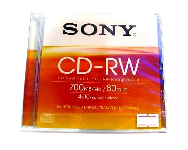 Sony Cdr Riscrivibili Vergini