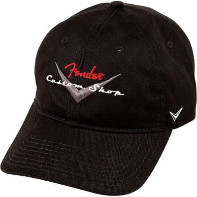 Genuine Fender Guitars Custom Shop Logo Baseball Hat Cap - One Size, Adjustable image 1