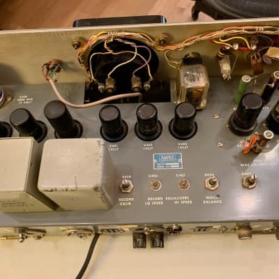 Ampex 350 with power supply and orig manual. image 6