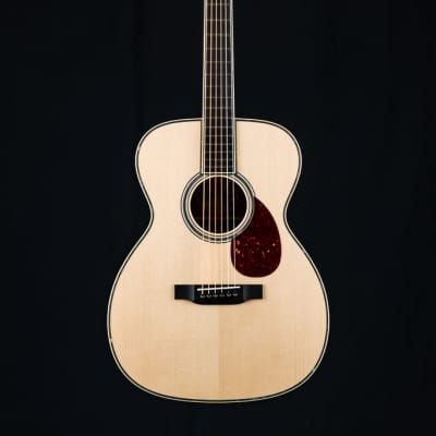 Collings OM-42 Custom Figured Bolivian Rosewood and German Spruce with Black Pearl NEW image 2