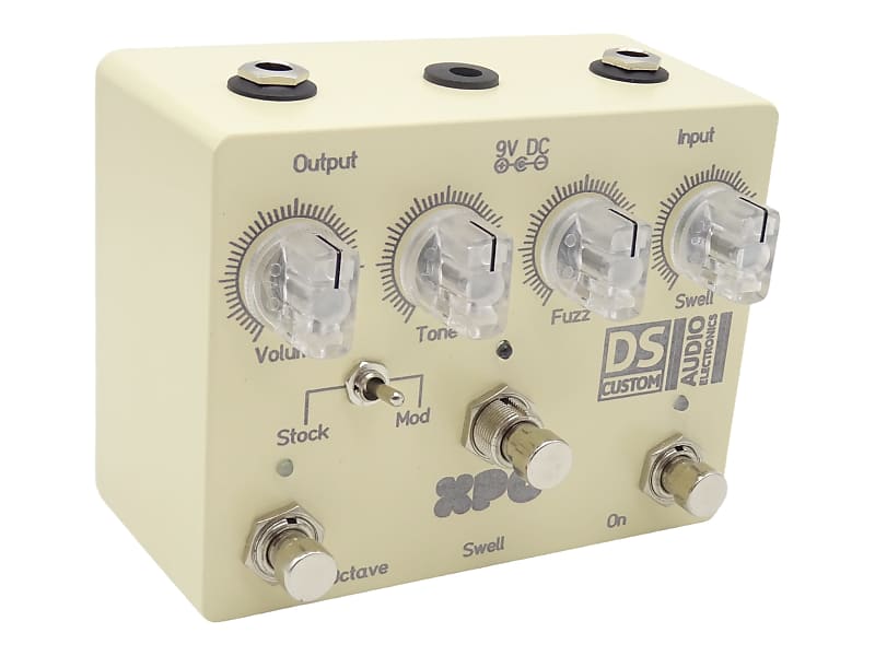 DS Custom Audio Electronics XPC (Experience Fuzz) - Chalk Farm &  Transparent Satin Coating