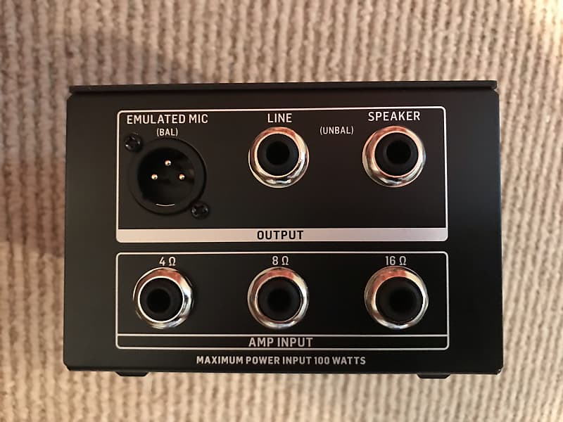 Bugera PS1 Power Soak Passive 100-Watt Power Attenuator 2019