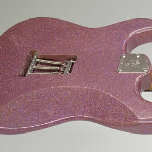 RockRabbit  Purple Sparkly Basic Bitch Guitar 2017, Super Strat Style, Bare Knuckle image 3