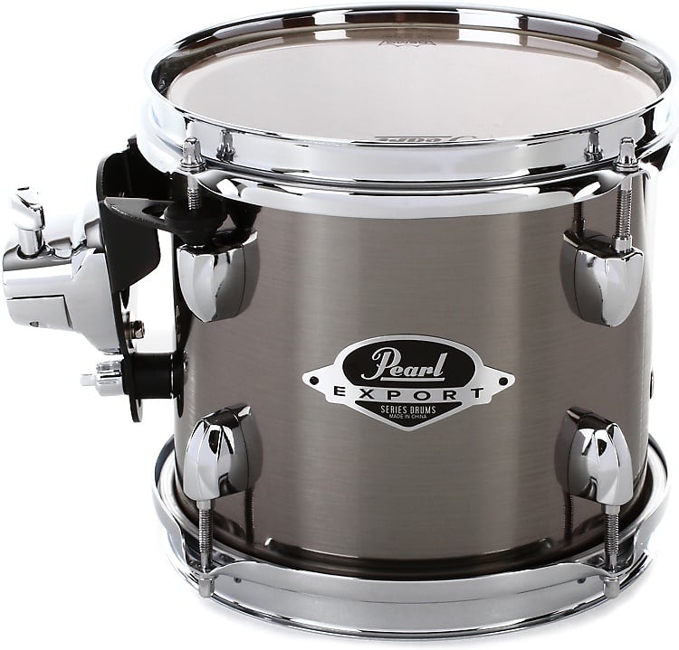 Pearl Export EXX Mounted Tom Add-on Pack - 7 x 8 inch - Smokey Chrome image 1