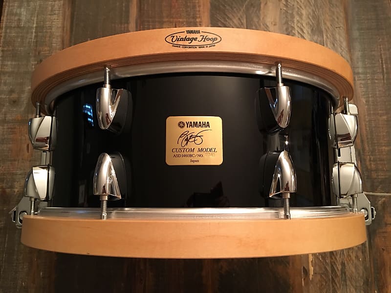 Yamaha ASD1460BC Billy Cobham Signature 14x6" Maple Snare Drum with Wood Hoops image 2