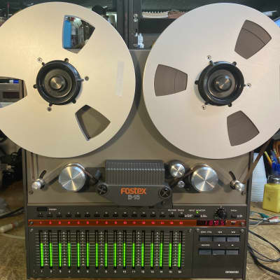 Fostex G16 1/2" 16-Track Reel-to-Reel tape recorder (spares