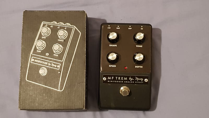 Moog Minifooger MF Trem v1 - Analog Tremolo Pedal With Box