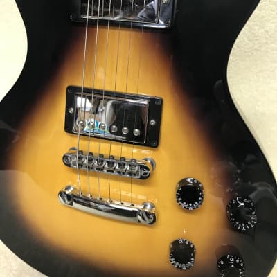 Peavey SC-2 LP Style Electric Guitar Sunburst EXCELLENT with HARD CASE! image 5