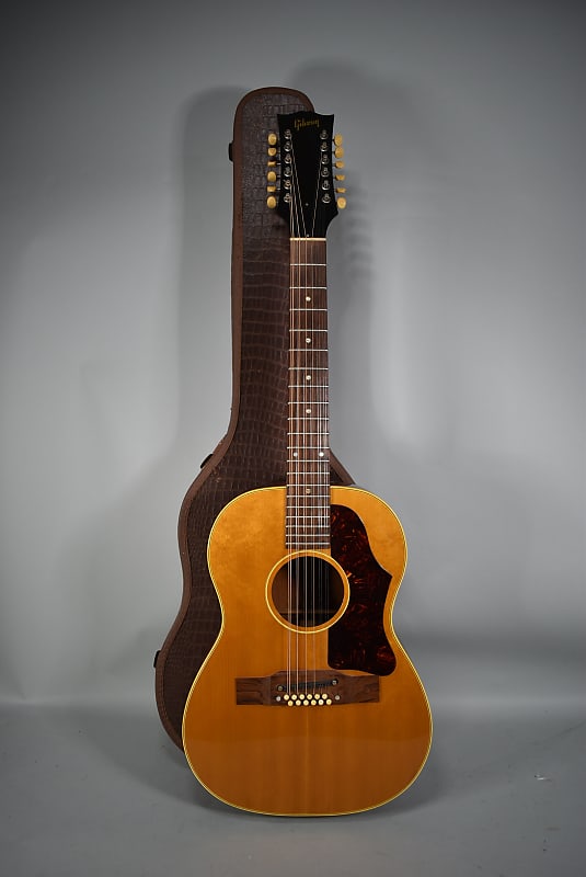 1964 Gibson B-25-12N Natural 12-String Acoustic Guitar w/OSSC image 1