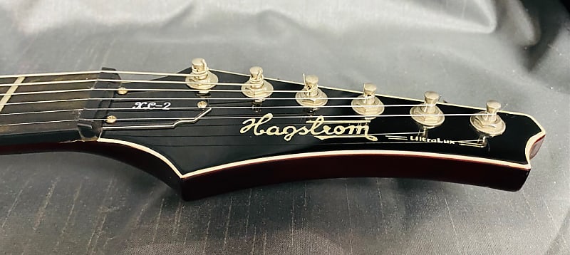 Hagstrom Ultralux XL-2 HH Burgundy Burst | Reverb