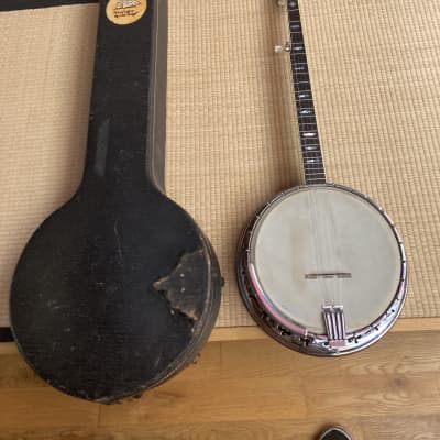 BACON AND DAY FIVE STRING SILVER BELL BANJO image 2
