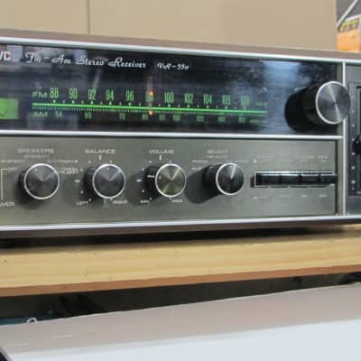 JVC VR-5511 Japan Made Stereo Receiver w Mag Phono in & Wood Case - Ready For Power Amp - Preamp out image 3