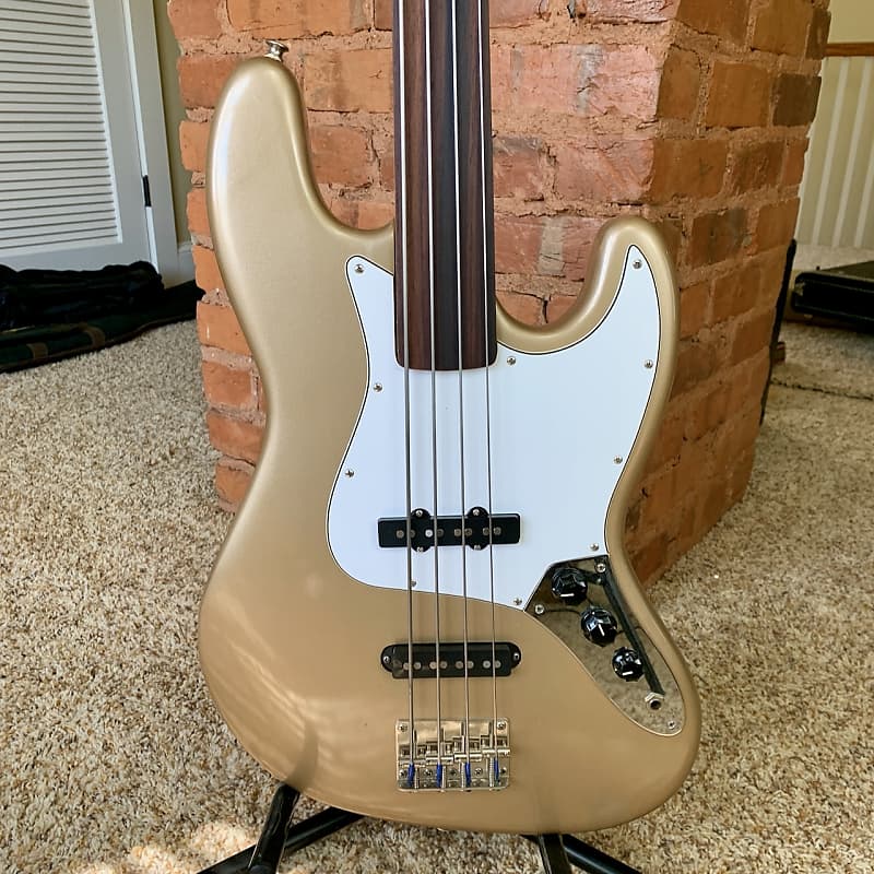 Aria Fretless Jazz Bass early 1980s Refinished Reverb
