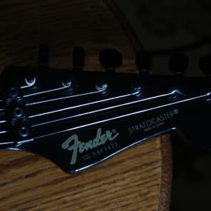 Fender MIJ Contemporary Stratocaster model 27 4200 1984-1987 Black image 8