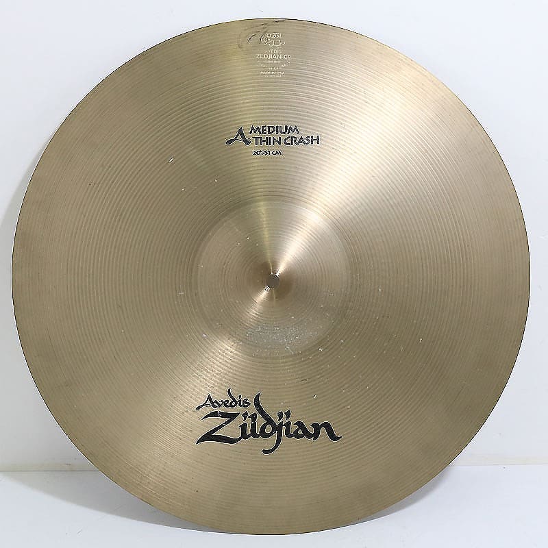 Zildjian 20" A Series Medium Thin Crash Cymbal 1982 - 2012 image 1
