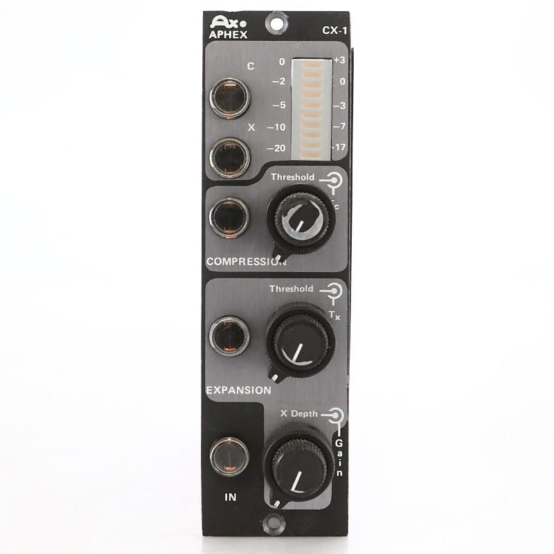 Aphex CX-1 500 Series Compressor / Gate Expander Module Dylan | Reverb