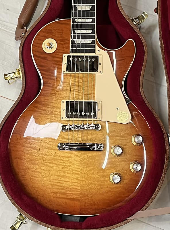 Gibson Les Paul Standard '60s Unburst New Unplayed w/case  Auth Dealer Fac 9lbs12oz  #0078 image 1