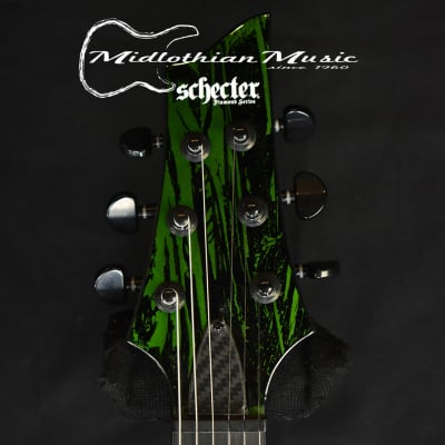 Schecter C-1 Silver Mountain - Electric Guitar - Toxic Venom Gloss Finish image 4