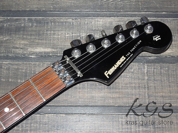 Fernandes The Function FST-65 Stratocaster 1984 Black | Reverb