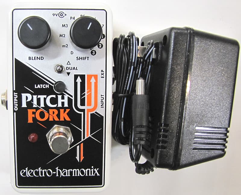 Used Electro-Harmonix EHX Pitch Fork Polyphonic Shifter Guitar Pedal!  Pitchfork