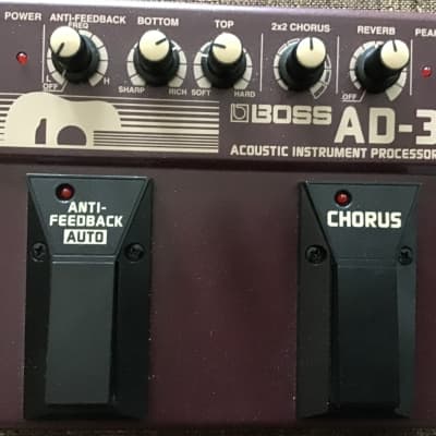 Reverb.com listing, price, conditions, and images for boss-ad-3-acoustic-instrument-processor