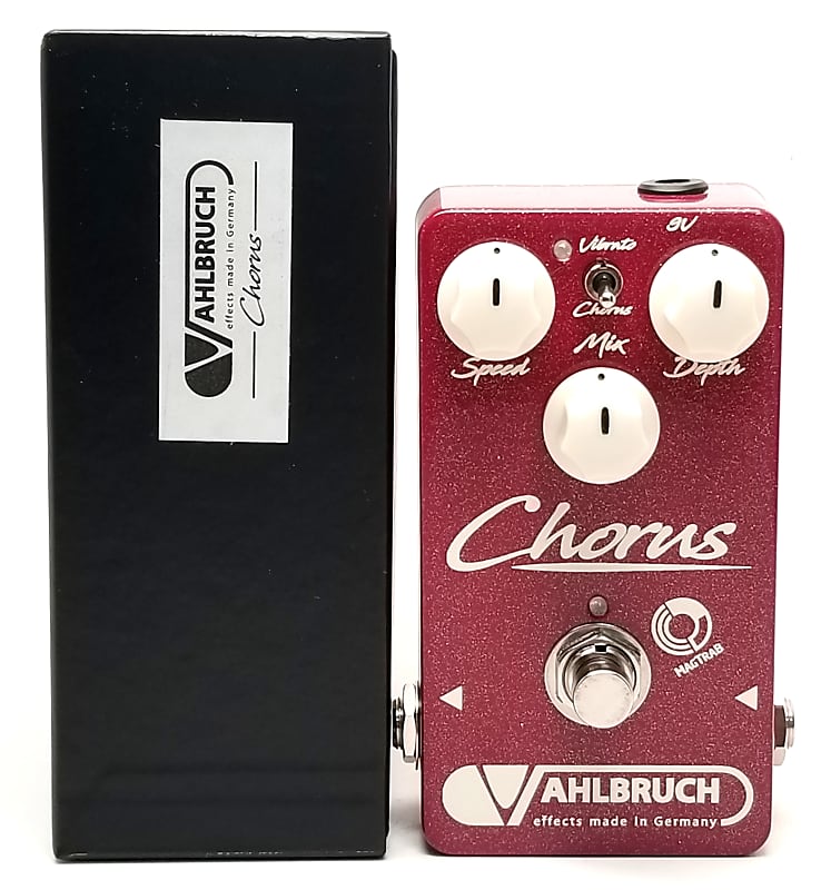 Vahlbruch Chorus pedal, NOS MN3007 analog BBD, stereo