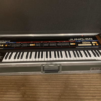 Roland Juno-60 61-Key Polyphonic Synthesizer w/Road Case