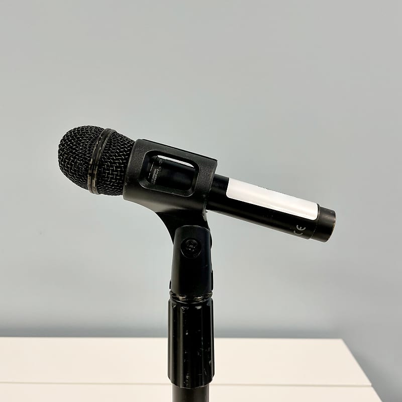 Audio Technica U873R Handheld Hypercardioid Condenser Microphone 1990s - Black image 1