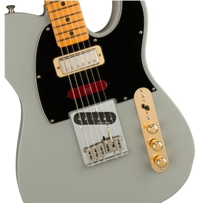 Fender Brent Mason Telecaster 6-String Electric Guitar with Ash Body and Maple Fingerboard (Primer Gray) image 3