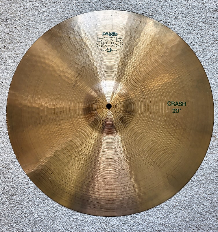 Paiste 505 on sale 18 crash