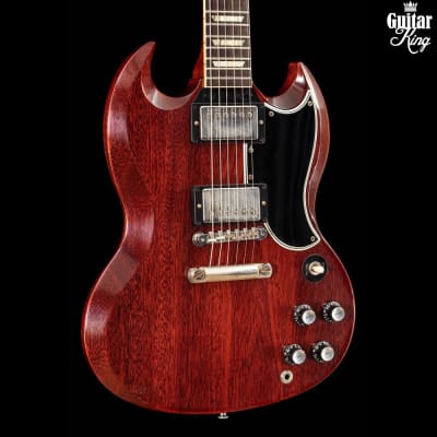 Gibson Custom 1961 Les Paul SG Standard Reissue Stop-Bar VOS Cherry Red for sale