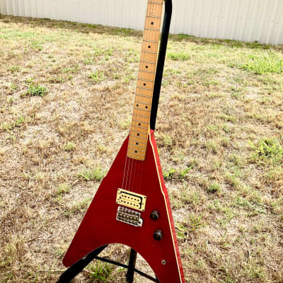Ibanez X Series Flying V 1984 Red image 1