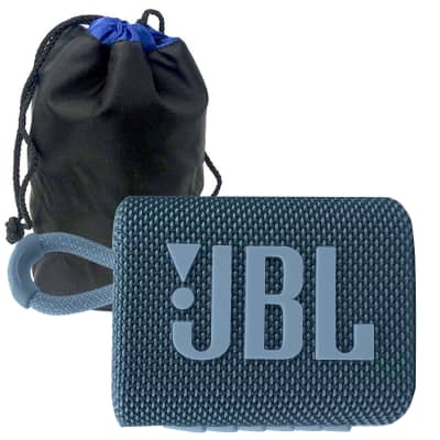JBL Lifestyle Go 3 Eco Waterproof Portable Bluetooth Speaker - Ocean Blue