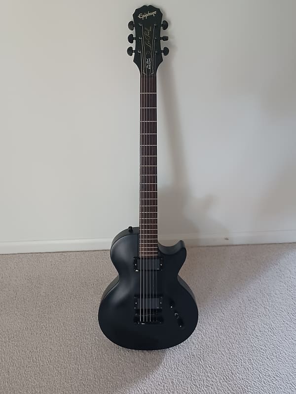 ギター Epiphone / Les Paul Baritone Epiphone Baritone Les Paul 1999 - Satin Black | Reverb Canada